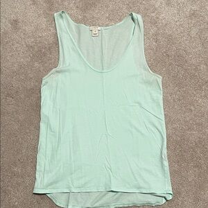 J. Crew Mint Green Tank Top